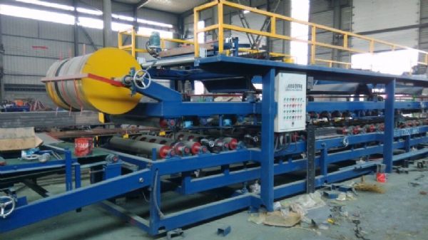 9.3米泡沫岩棉复合板机