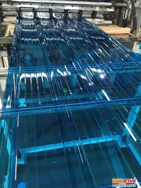 绿色透光瓦 波浪瓦 pc浪瓦厂家定做发货