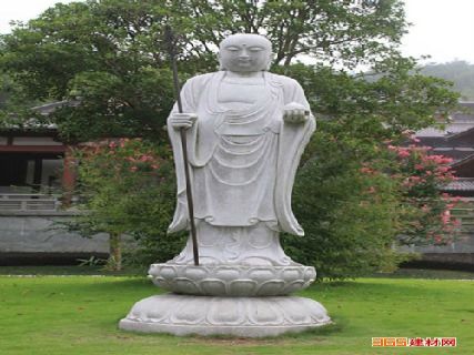 石雕青石地藏神像供奉摆件