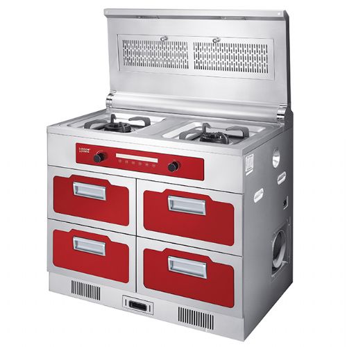 蓝炬星翻盖式集成灶处女系列-750/4F/2Q