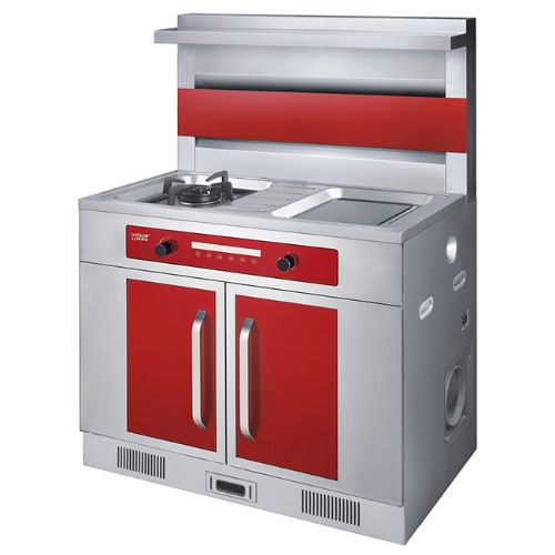 蓝炬星水瓶系列侧吸式集成灶-760/2C/QD