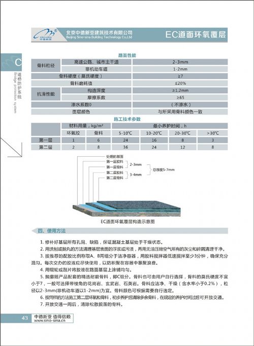 EC道面环氧覆层