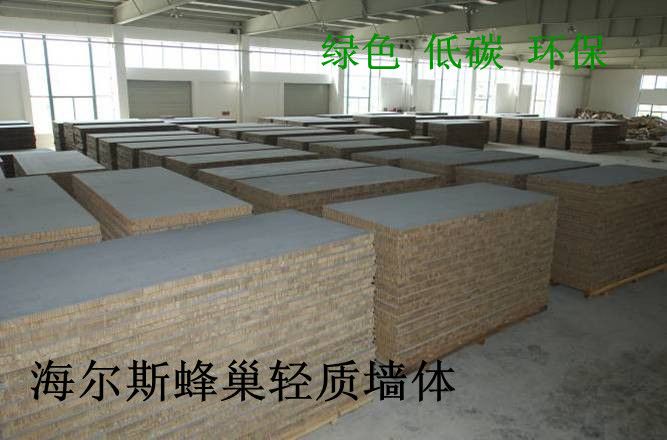 海尔斯蜂巢轻质墙体