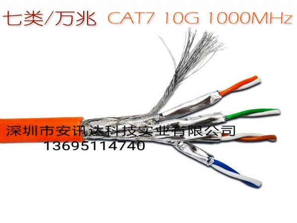 Ѷ  23AWG 7 cat7 ˫