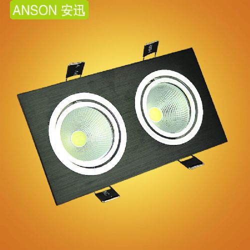 超薄高亮豆胆灯AX-213黑白双头