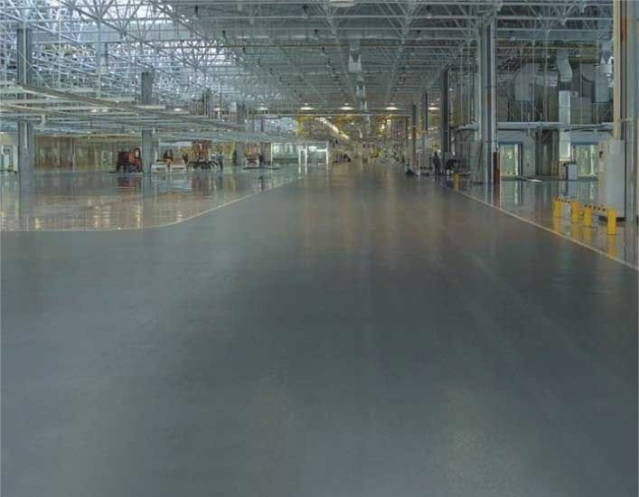 金属骨料彩色耐磨地坪