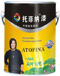 托菲纳一品皇室“荷叶氧吧”金装墙面漆