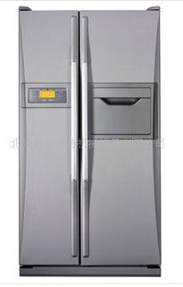 进口GE独立式对开门冰箱