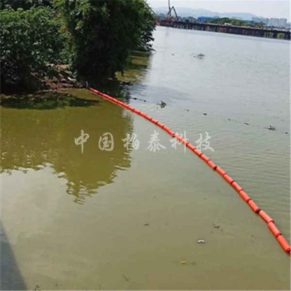 广东河道拦垃圾用的塑料浮筒