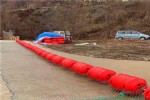 600*1000加钢丝网水电站拦污浮体