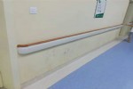 成都医院走廊防撞扶手,过道扶手