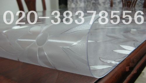 压花磨砂水晶软玻璃桌布