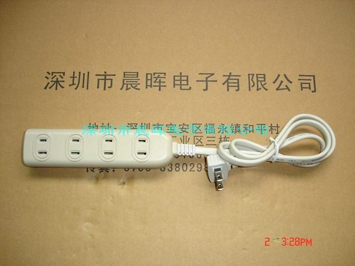 厂家批发日式排插(防燃耐高温外壳)