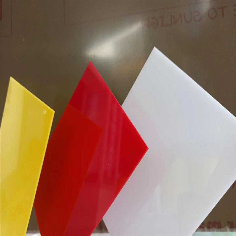 PC扩散板厂家_发光字导光板 奶白色扩散板