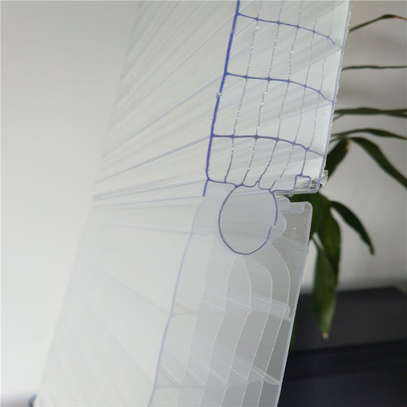 50mm插接阳光板厂家 七层聚碳酸酯幕墙插接板