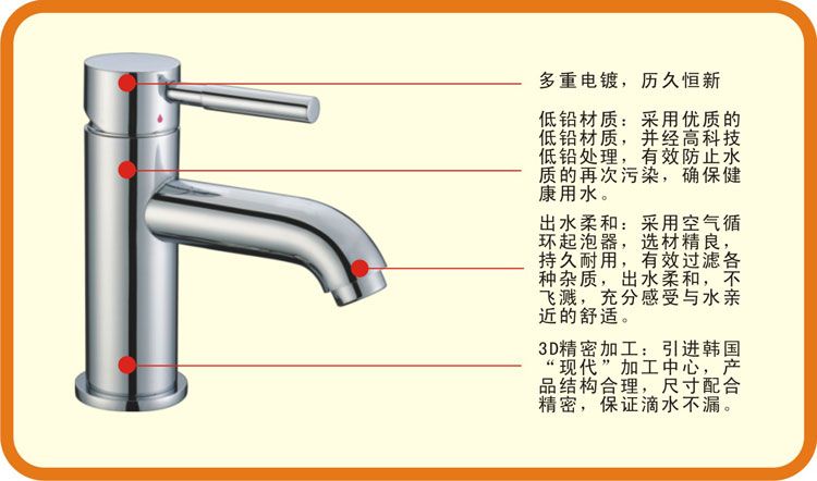 371540C 单把面盆龙头