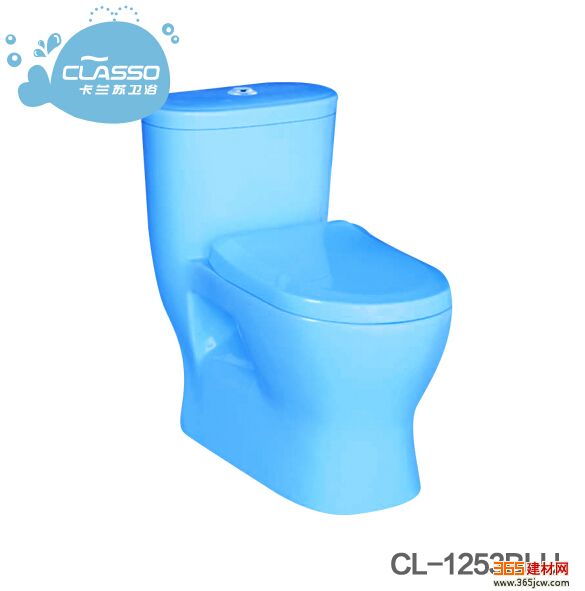 卡兰苏幼儿园儿童坐便器 连体式卫生间