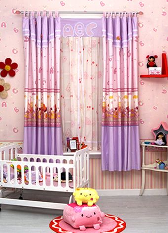 欧式窗帘-花季物语