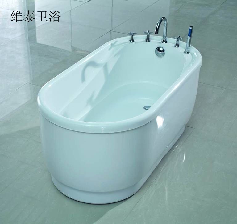 坐泡式1.2米小型压克力浴缸