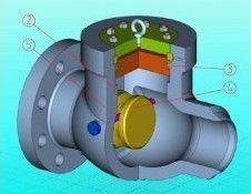 美标高温高压止回阀