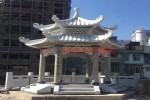 家居别墅高级凉亭 各种户外欧式凉亭 石雕凉亭设计