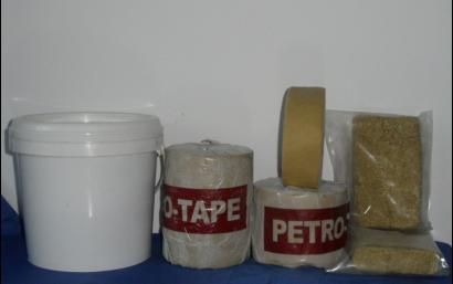 AC 柔性油酯纤维防蚀密封油带系统