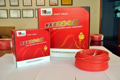 伊思特耐高温单导发热电缆