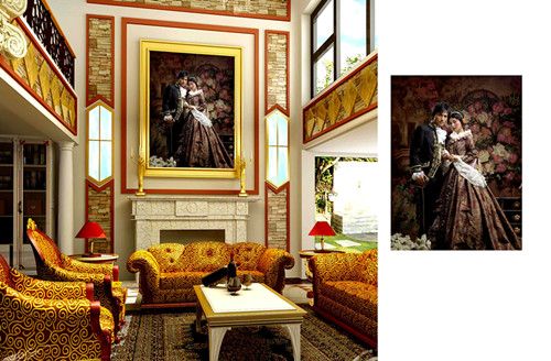 超炫背景墙 让您的客厅熠熠生辉