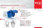 PCEͷ-220V-32A-3о-IP44-123̶ʽ