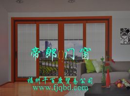 帝郎.高级中空电动百叶推拉门