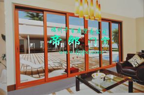 帝郎.豪华住宅铝木推拉门