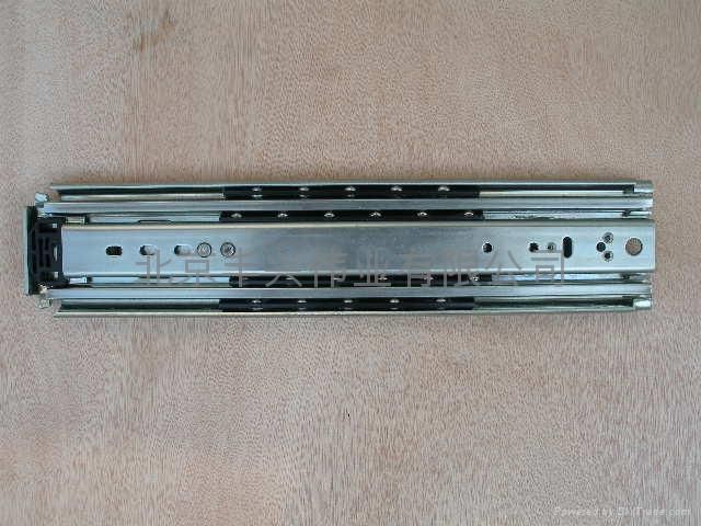 FX3053三节重型全展钢珠抽屉滑轨(117kg)