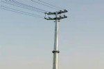 10kv单回路终端电力钢杆