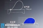 整体充气式橡胶坝袋