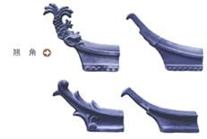 翘角+葫芦顶+宝顶+印斗+古典建筑材料