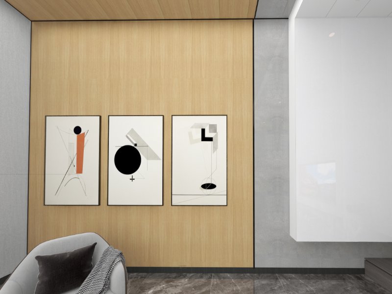 石塑集成墙板 400/600mm椭圆孔V缝 铭镜护墙板支持定制