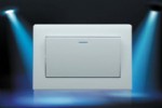 PC雅白86型墙壁开关