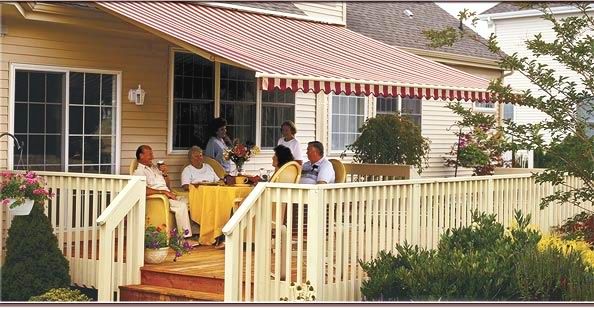 户外伸缩遮阳篷