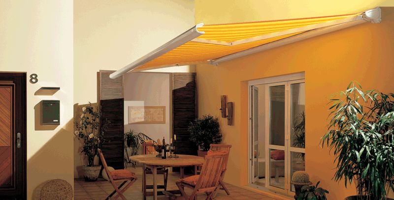 全盒曲臂遮阳篷