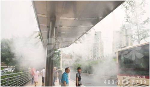 公交站台降温设备