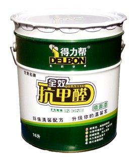 得力帮全效抗甲醛墙面漆