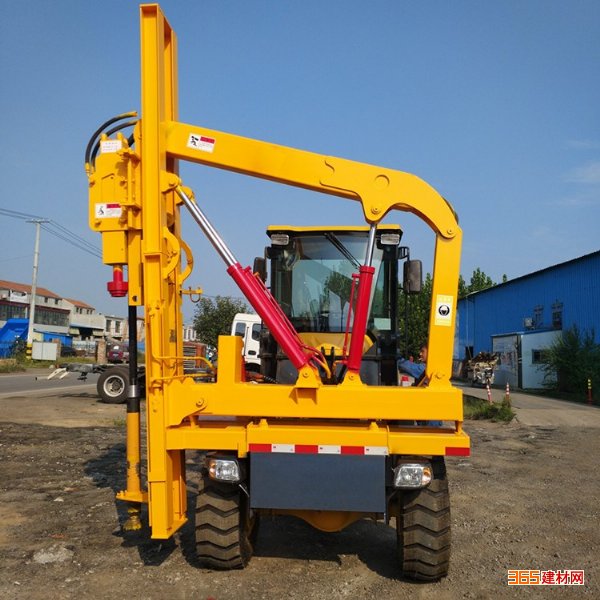 长沙波型护栏打桩机 锤击式打桩机