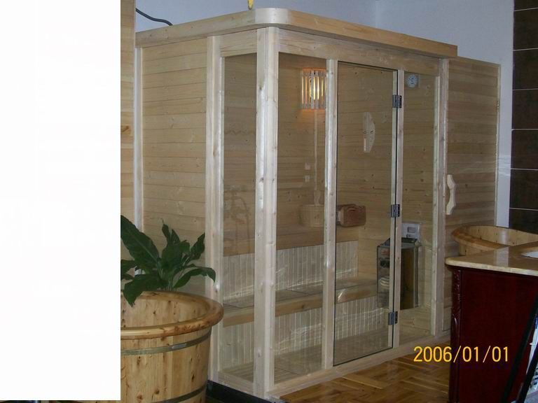 白松实木桑拿房