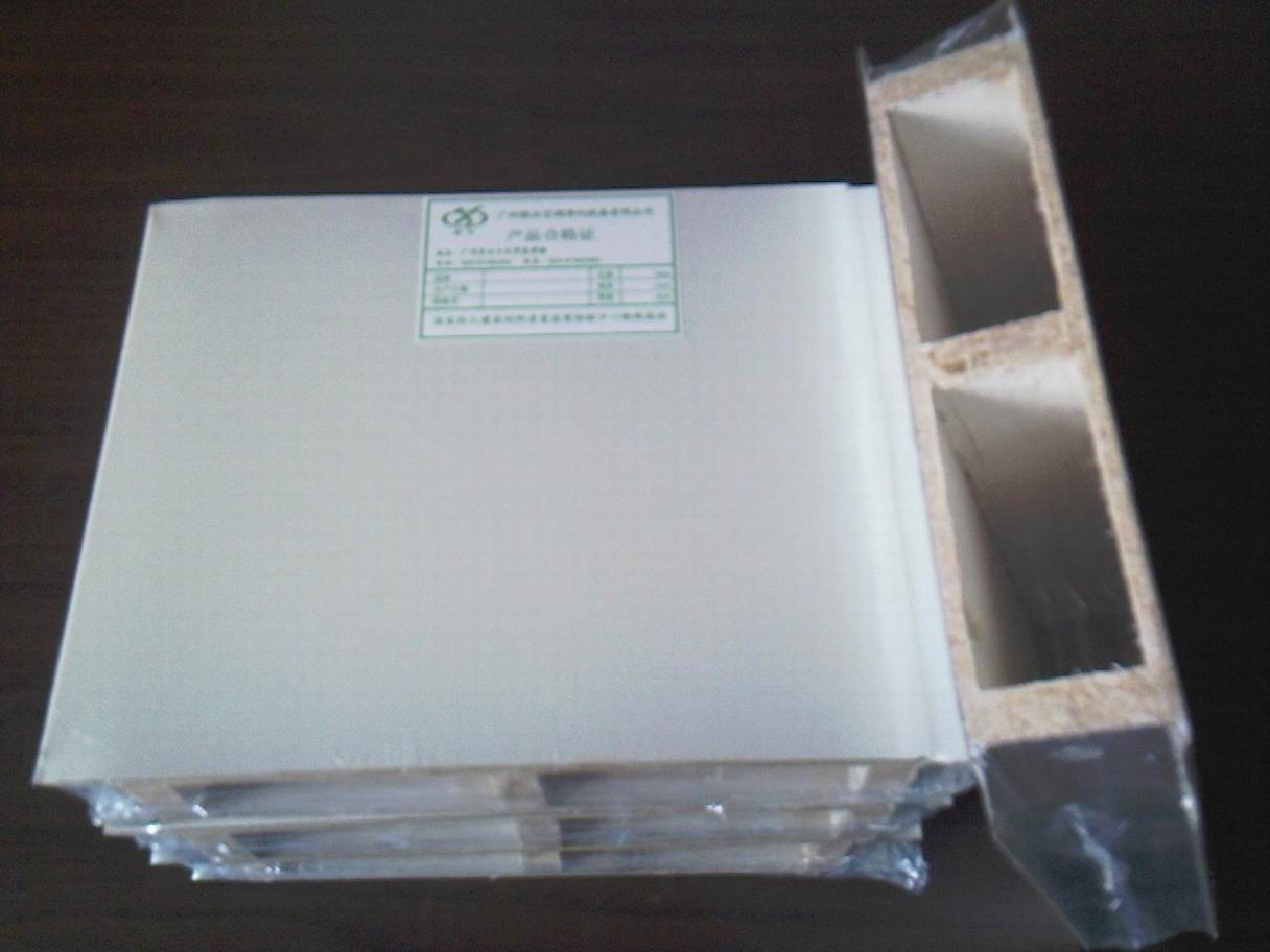 供应彩钢玻镁板复合板中空无机防火彩钢板