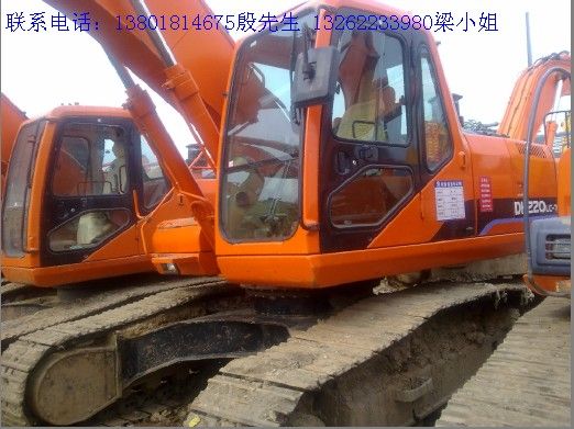 转让二手大宇220LC-7挖掘机