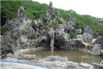 湖岸园林景观石 流水鱼池设计施工