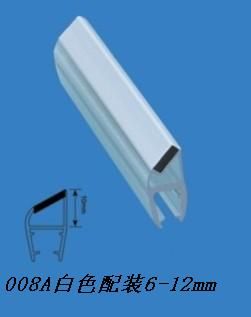 玻璃门磁吸胶条