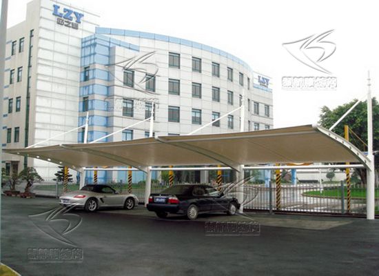 膜结构停车棚