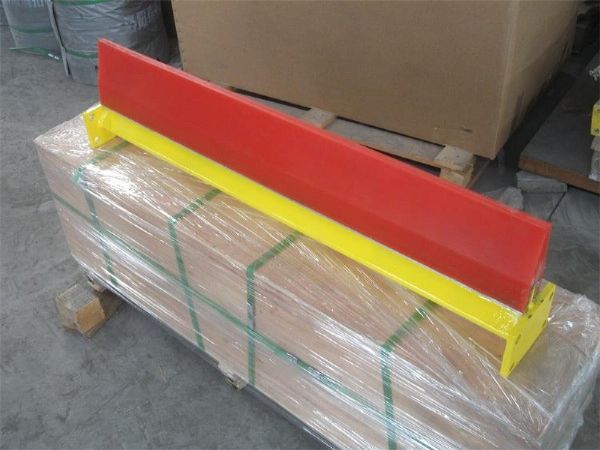 皮带机头道聚氨酯清扫器 二道合金清扫器