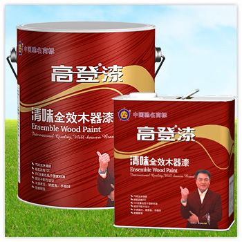 高登漆木器漆清味系列耐黄变半哑白面漆